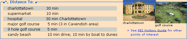 distance to