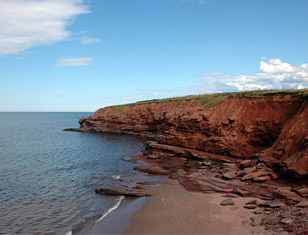 Bluff view at Park Corner