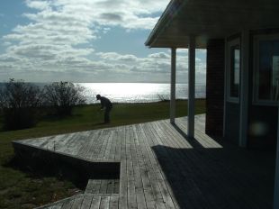 Ocean View form the deck at Little Sands
